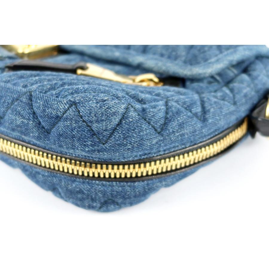 miu miu（ミュウミュウ） 【超美品】miumiu デニム バイカー