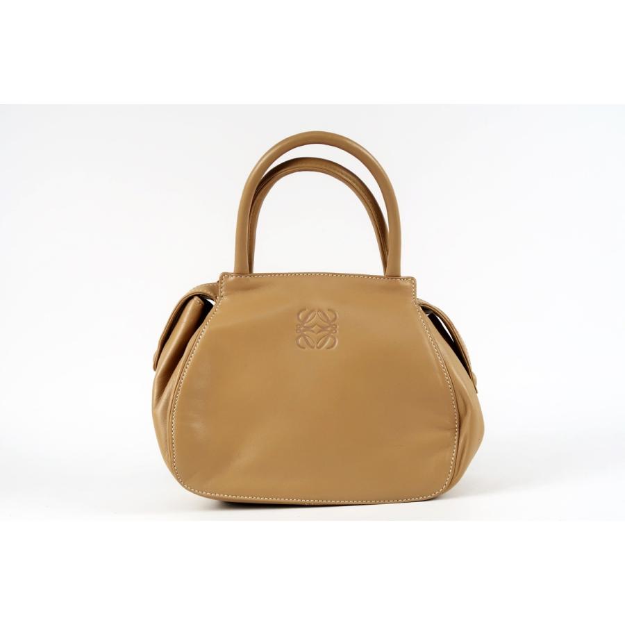 LOEWE（ロエベ） 【美品】LOEWE ミニハンドバッグ ベージュ系 ブランド 