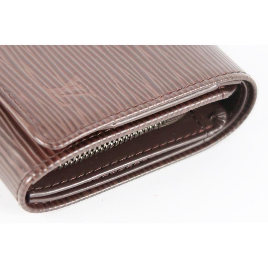 【良品】LOUIS VUITTON エピ 二つ折り財布 ブラウン 茶色 モカ LOUIS VUITTON（ルイ・ヴィトン） 【超美品】LOUIS VUITTON ヴィトン