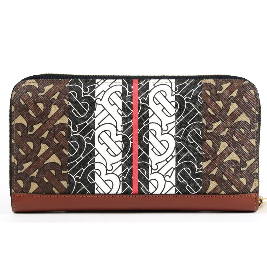 BURBERRY 【超美品】BURBERRY バーバリー ラウンドファスナー 長財布 