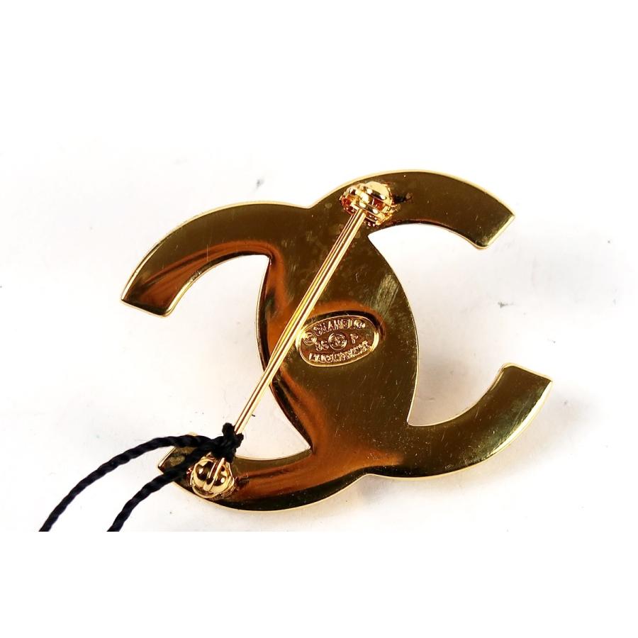 CHANEL 【超美品】CHANEL シャネル ココマーク ターンロック ブローチ