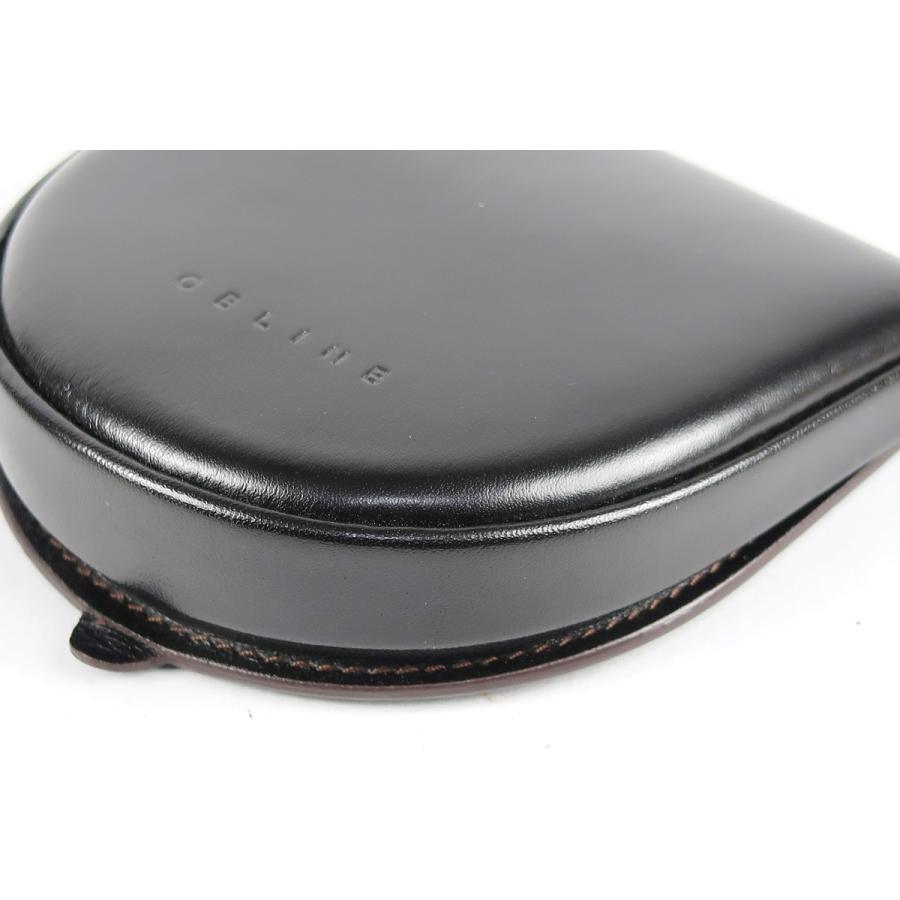 【新品同様・未使用】CELINE セリーヌ オールレザー コインケース 小銭入れ ブラック 小物【MF37】 | CELINE | 03