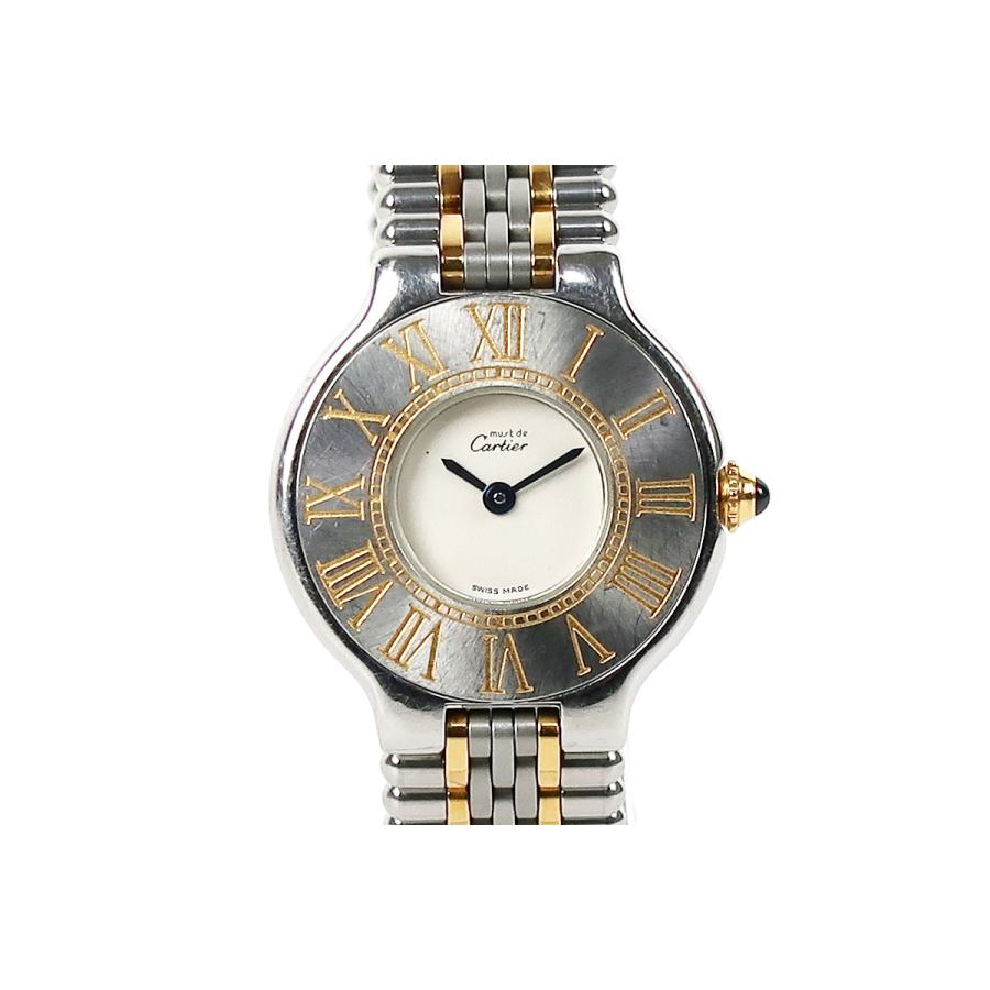 Cartier（カルティエ） 【美品】Cartier 高級ブランド腕時計 マスト21