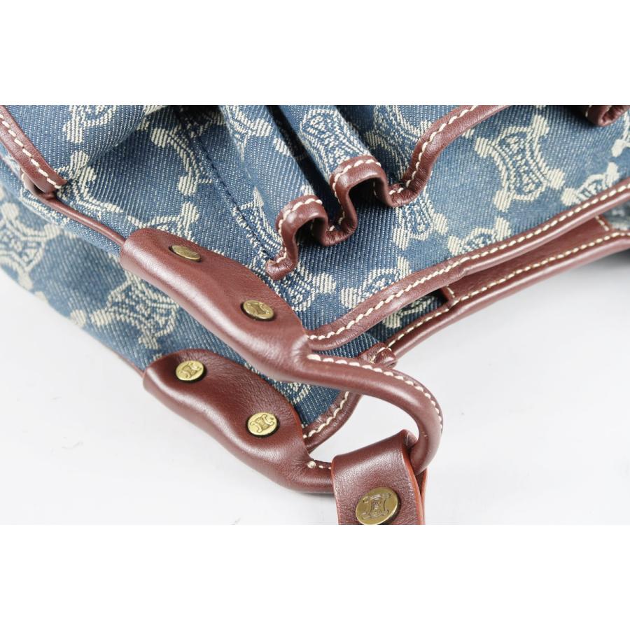 CELINE（セリーヌ） 【超美品】CELINE デニム マカダム ショルダー