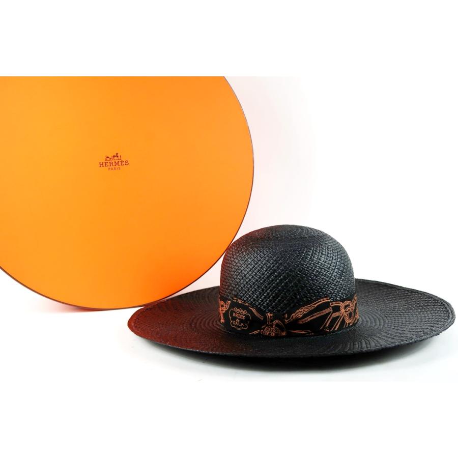 HERMES（エルメス） 【新品同様・未使用】HERMES ストロー ハット 帽子