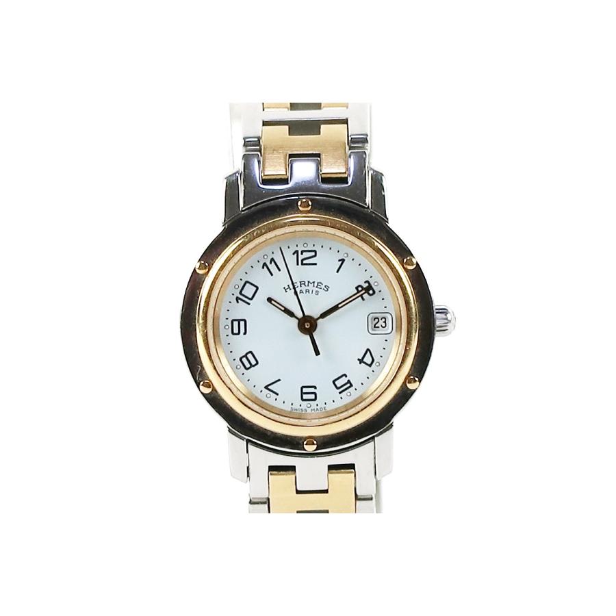 HERMES（エルメス） 【美品】HERMES クリッパー CL4.220 腕時計 白文字