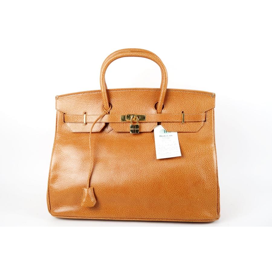 HIGH CLASS（ハイクラス） 【美品】HIGH CLASS バーキン型 40 高級 