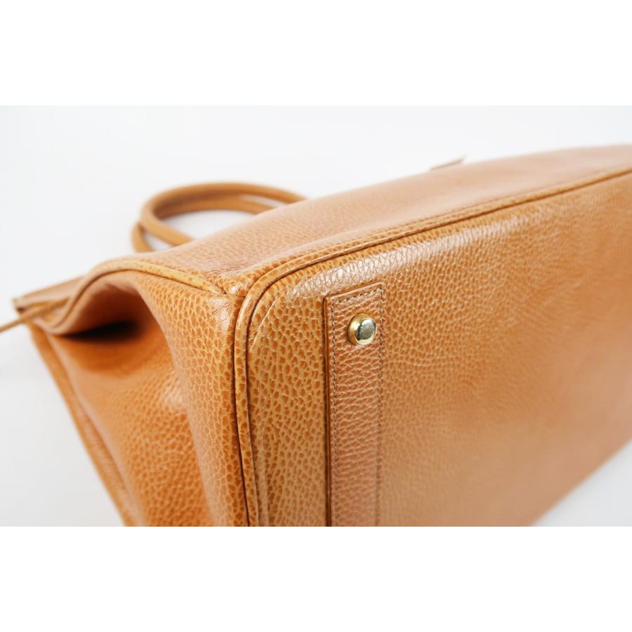 HIGH CLASS 【美品】HIGH ハイクラス バーキン型 40 高級ハンドバッグ 