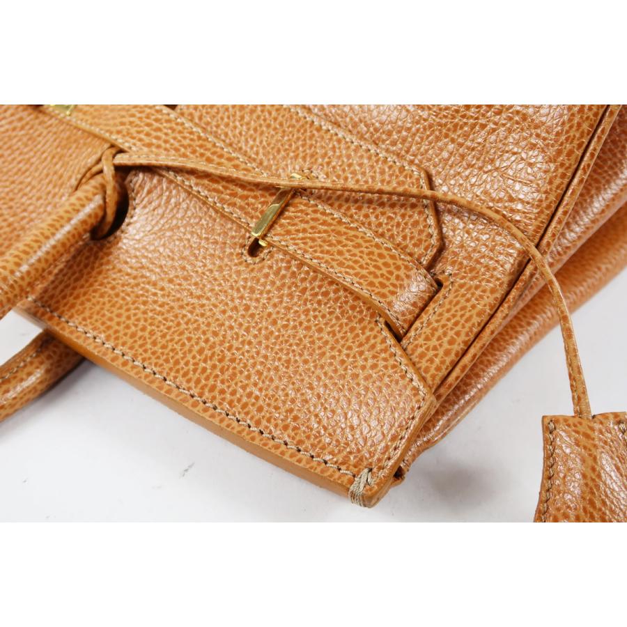 HIGH CLASS 【美品】HIGH ハイクラス バーキン型 40 高級ハンドバッグ 