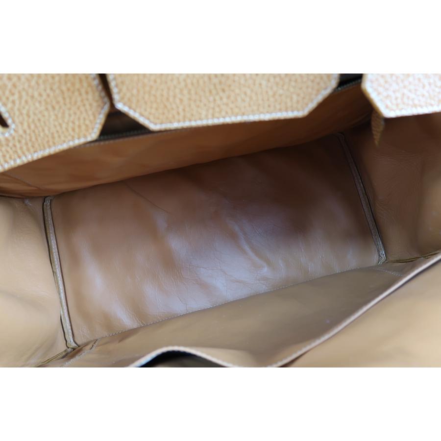 HIGH CLASS 【美品】HIGH ハイクラス バーキン型 40 高級ハンドバッグ 