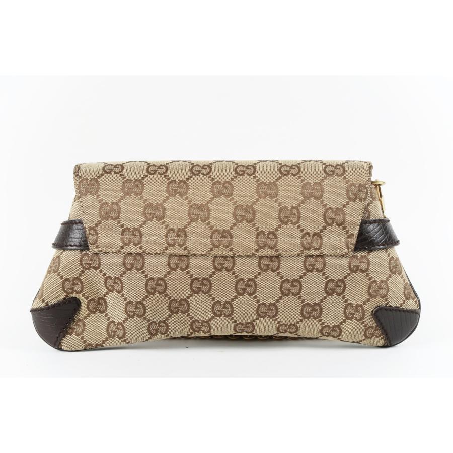 GGキャンバス 【美品】GUCCI グッチ ビット金具 チェーンショルダー