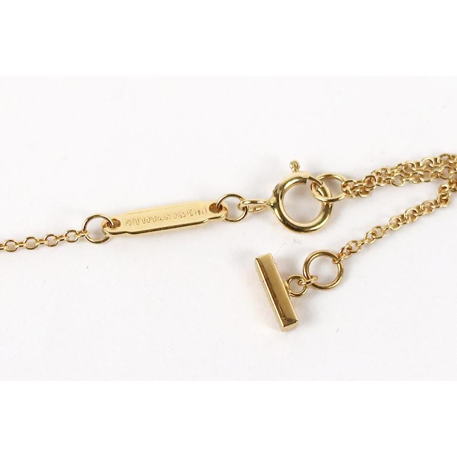 超美品】TIFFANY&Co. ティファニー Tスマイルミニ ダイヤ ネックレス