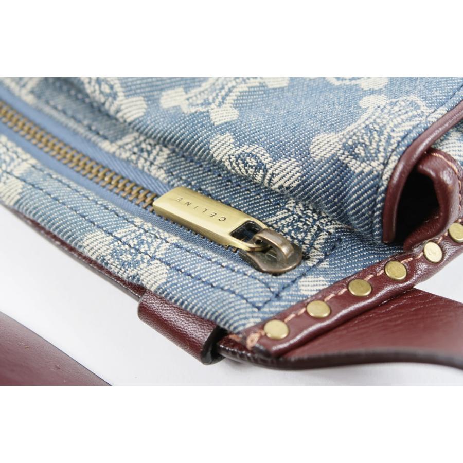 セリーヌ　デニム　ウエストポーチ CELINE（セリーヌ） 【超美品】CELINE デニム ウエストポーチ バッグ