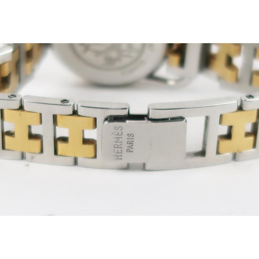 HERMES エルメス 時計 アルソー コンビ 動作品 HERMES 【美品】HERMES エルメス アルソー コンビ ブランド時計 白文字