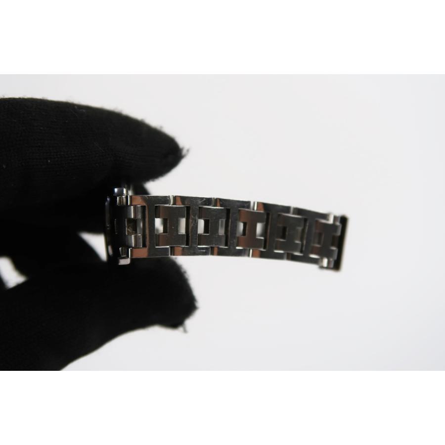 HERMES（エルメス） 【美品】HERMES クリッパー CL4.210 腕時計 黒文字