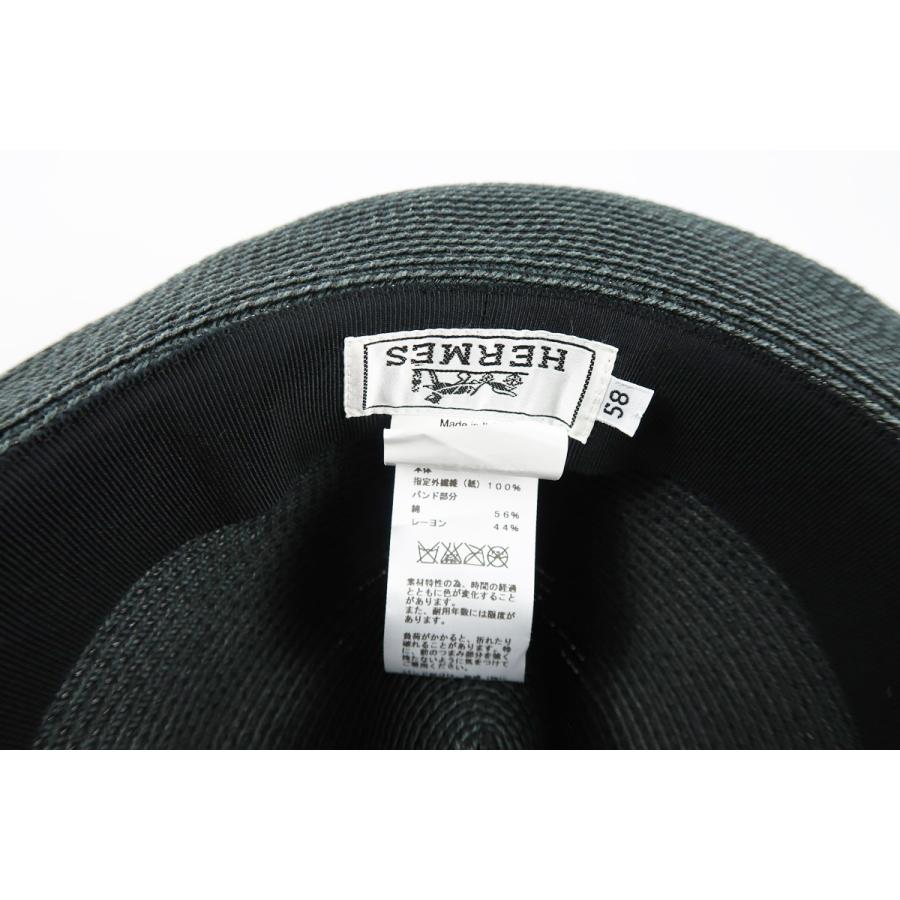 HERMES（エルメス） 【超美品】HERMES コットン ハット 帽子 58 服飾