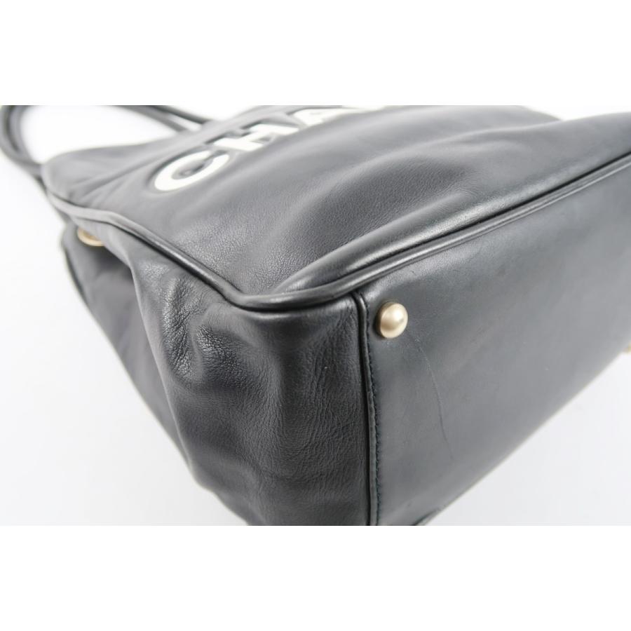 CHANEL（シャネル） 【美品】CHANEL ラムスキン カメリア CHANELロゴ