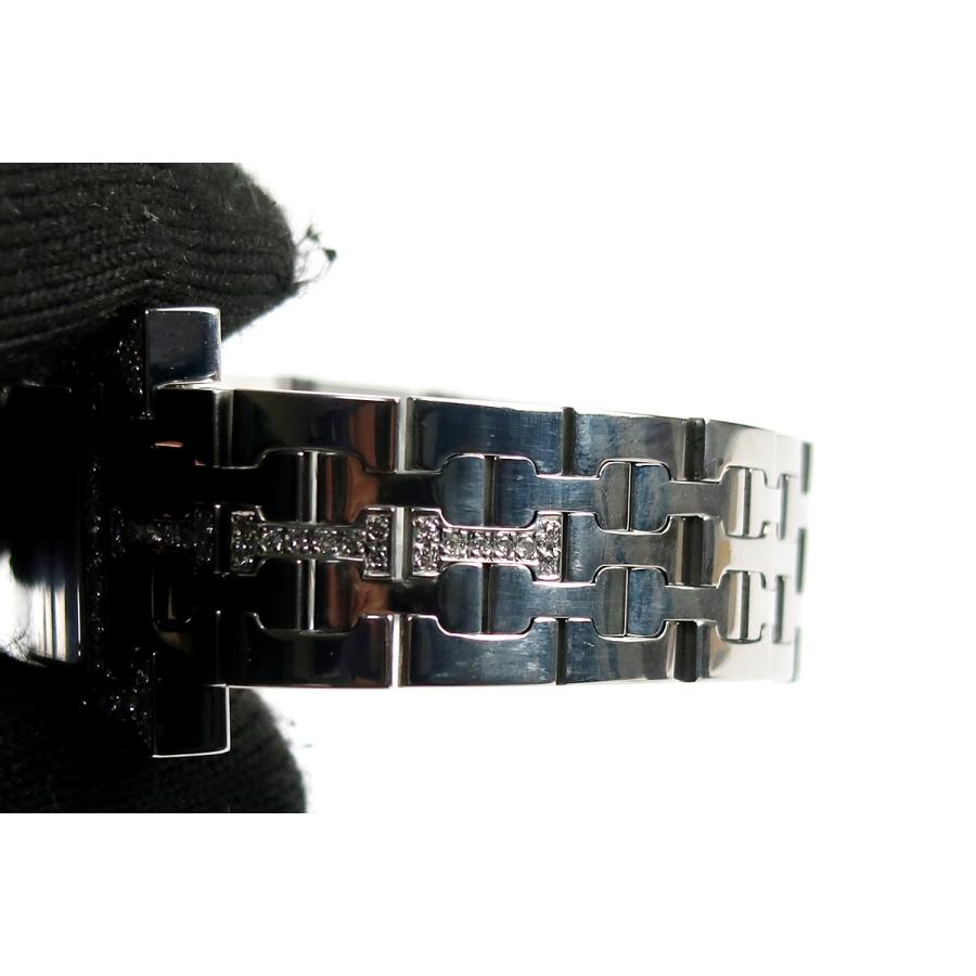 美品】HERMES エルメス Hウォッチ ダイヤモンド HH1.201 1955128 