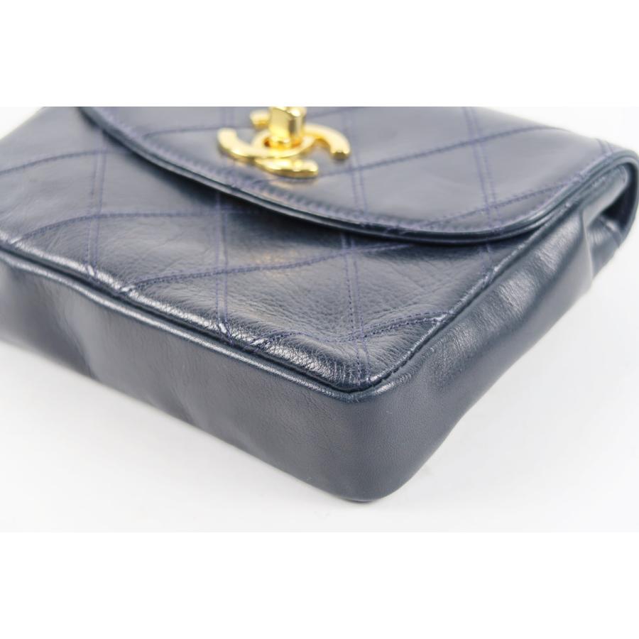 CHANEL（シャネル） 【美品】CHANEL ラムスキン マトラッセ ターン