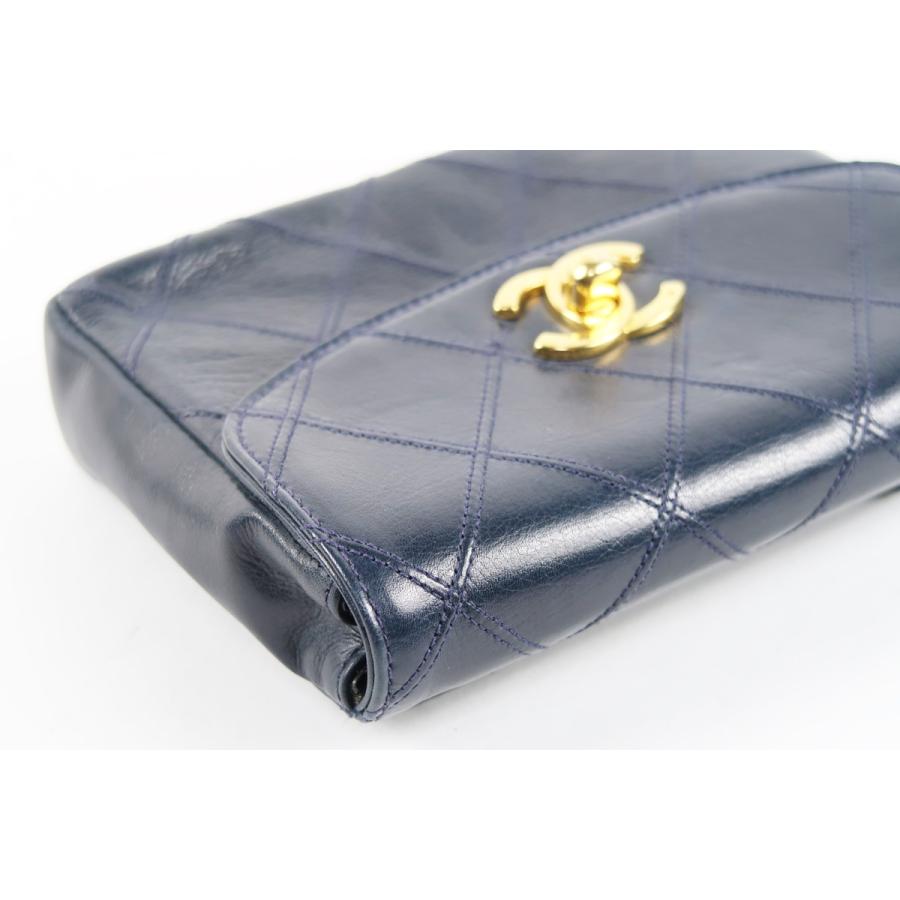 CHANEL（シャネル） 【美品】CHANEL ラムスキン マトラッセ ターン