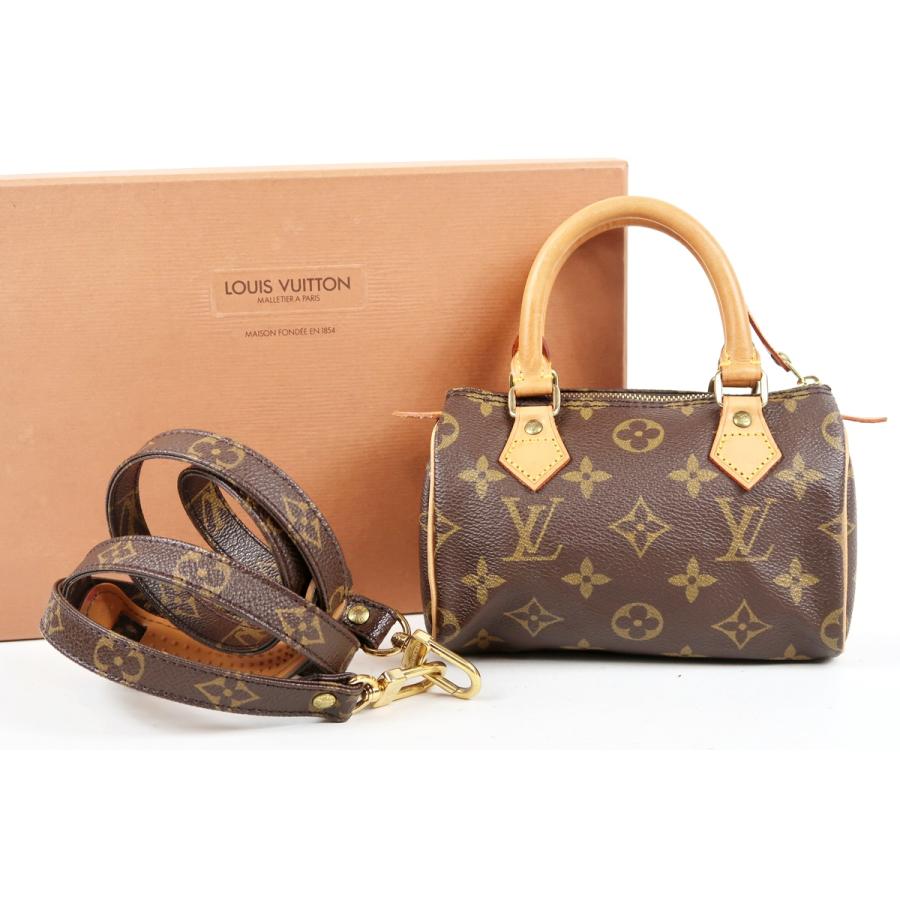 ルイヴィトン　モノグラム　ミニ　スピーディ　2way ハンド　ショルダーバッグ LOUIS VUITTON（ルイ・ヴィトン） 【超美品】LOUIS VUITTON ヴィトン