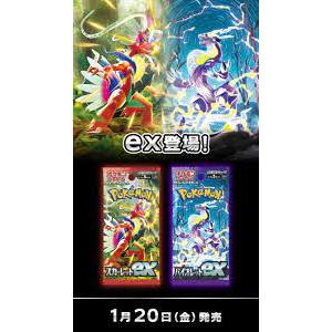 ポケモンカードゲーム バイオレットex BOX 新品未開封 ポケモンカードゲーム バイオレットex BOX 新品未開封