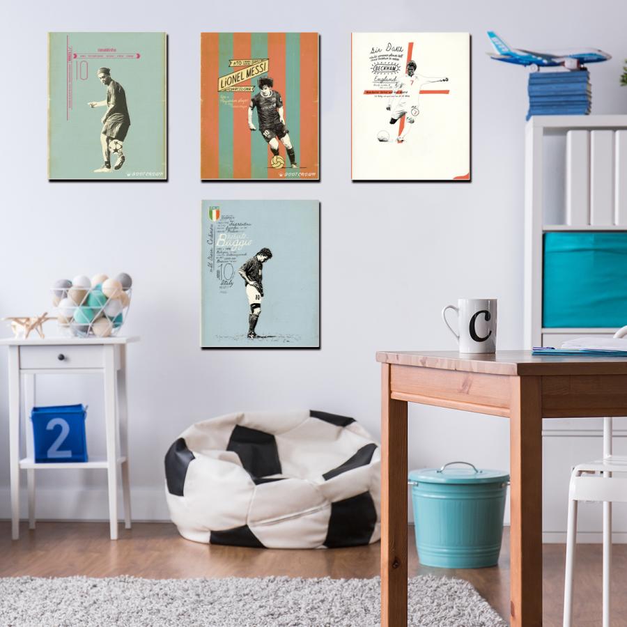 アートパネル 激安 超特価 インテリア サッカー 選手 キャンバス ファブリック パネル ロナウド メッシ ネイマール かっこいい おしゃれ 絵画