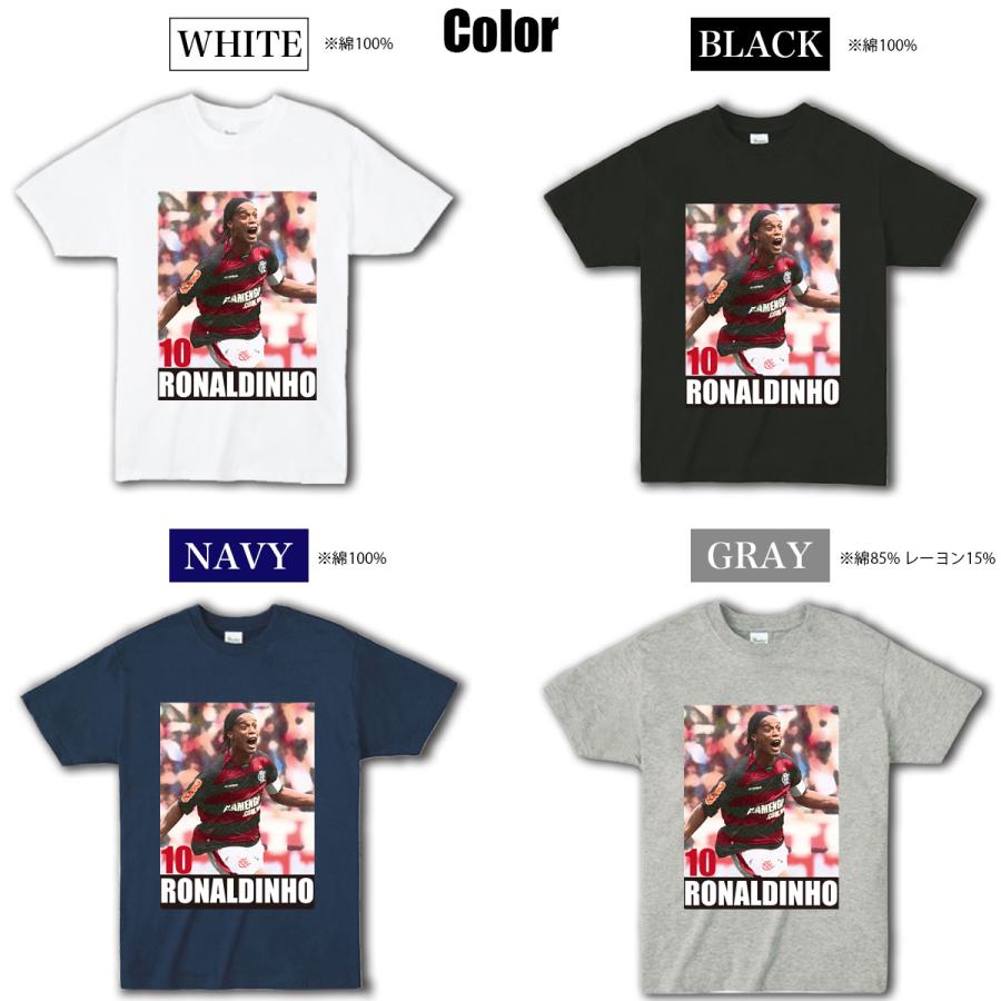 Tシャツ メンズ ブランド フットクラウン ファッション 半袖 丸首 おしゃれ ロゴ サッカー ロナウジーニョ ブラジル バルセロナ 4 0オンス 薄め 夏 Fc Tsm002 デザプリ オリジナルデザインプリントグッズ 通販 Yahoo ショッピング