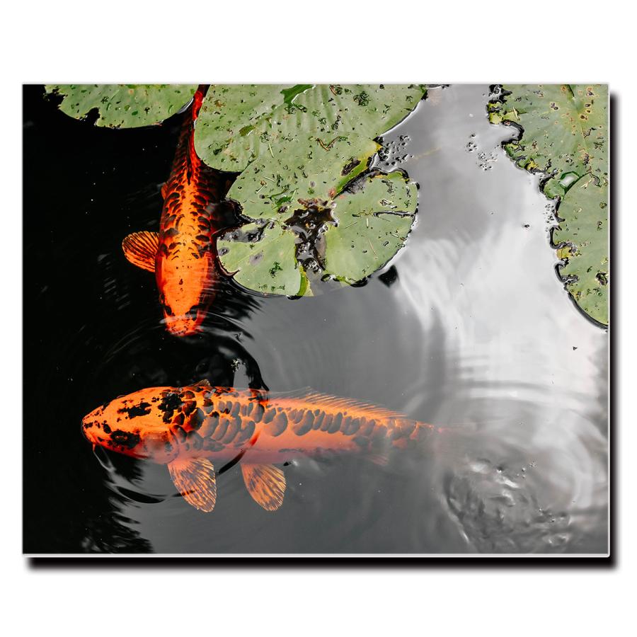 アートパネル インテリア 鯉 魚 キャンバス ファブリック パネル 絵画 おしゃれ かわいい 綺麗 ポスター 額縁 壁紙 Lif P063 デザプリ オリジナルデザインプリントグッズ 通販 Yahoo ショッピング