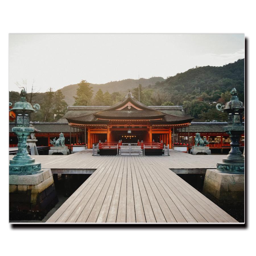 アートパネル インテリア 厳島神社 広島 世界遺産 キャンバス ファブリック パネル 絵画 おしゃれ かわいい 綺麗 ポスター 壁紙 Lif P0 デザプリ オリジナルデザインプリントグッズ 通販 Yahoo ショッピング