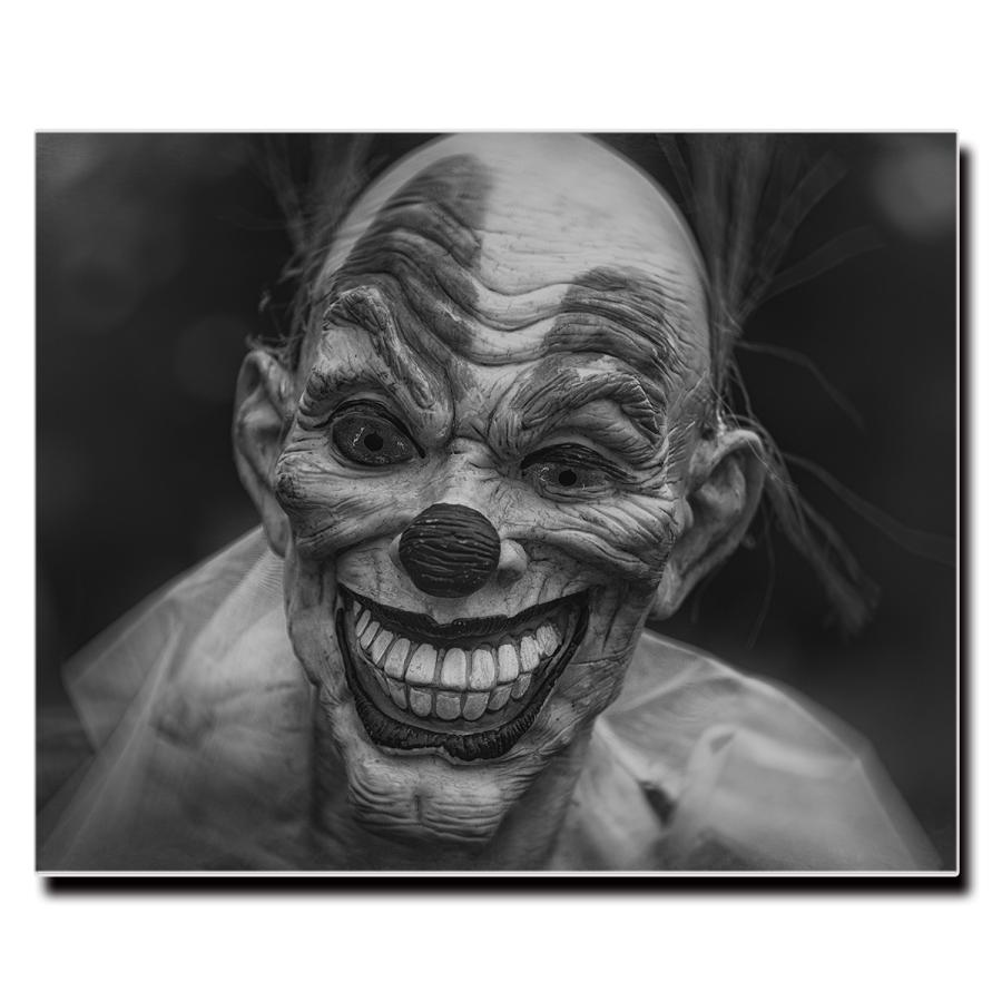 アートパネル インテリア ピエロ ホラー キャンバス ファブリック パネル 絵画 かわいい おしゃれ Lif P108 デザプリ オリジナルデザインプリントグッズ 通販 Yahoo ショッピング