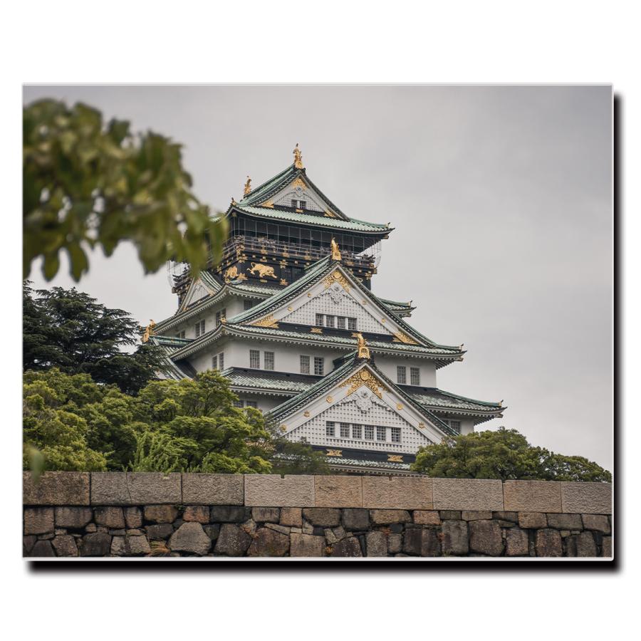 アートパネル インテリア 大阪城 城 キャンバス ファブリック パネル 絵画 かわいい おしゃれ Lif P1 デザプリ オリジナルデザインプリントグッズ 通販 Yahoo ショッピング