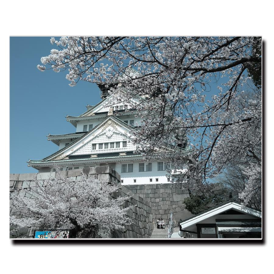 アートパネル インテリア 大阪城 城 キャンバス ファブリック パネル 絵画 かわいい おしゃれ Lif P1 デザプリ オリジナルデザインプリントグッズ 通販 Yahoo ショッピング