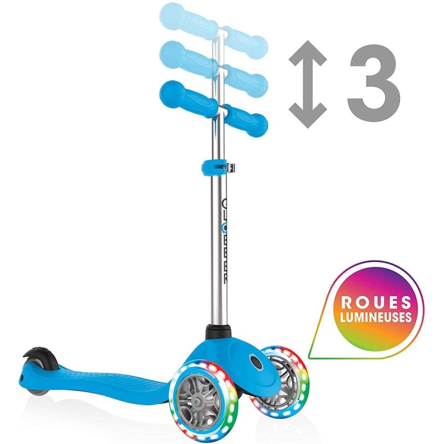 限定製作 Globber グロッバー プリモ ライト キックボード フラッシュ 光る 3輪 フットブレーキ 外遊び 子供 乗り物 安全設計 キックスク 安い購入 Aleefsurgical Com