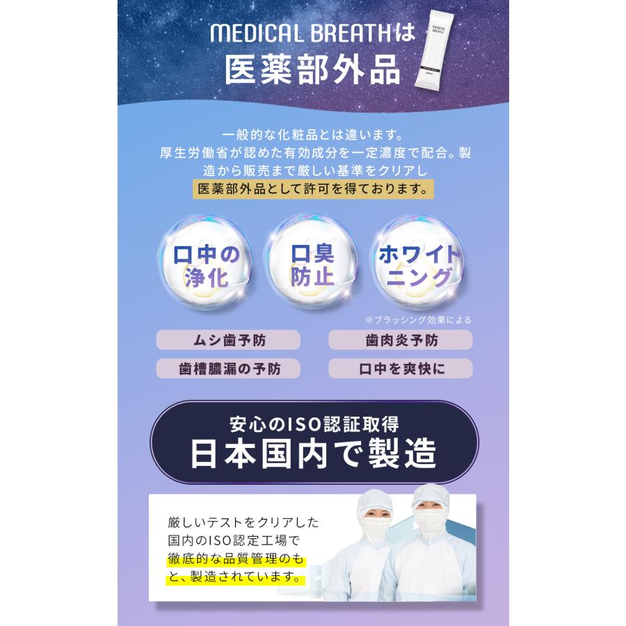 夜用☆お口の美容液／医薬部外品 メディカルブレス デンタルリンス