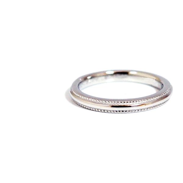 人気の新作 ハードプラチナ ペアリング2本製作 クラッシックミルライン pt950 pair ring メンズ＆レディース　ペアリング マリッジリング結婚指輪