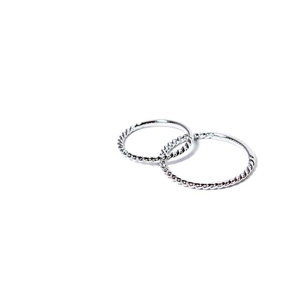 ハードプラチナペアリング2本製作ナローシリーズクラッシックロープメンズ＆レディースpt950ペアリングマリッジリング結婚指輪 :30190