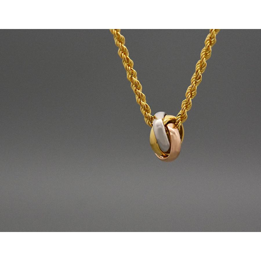 トリニティーベビーリングPT900K18プラチナピンクゴールドイエロー