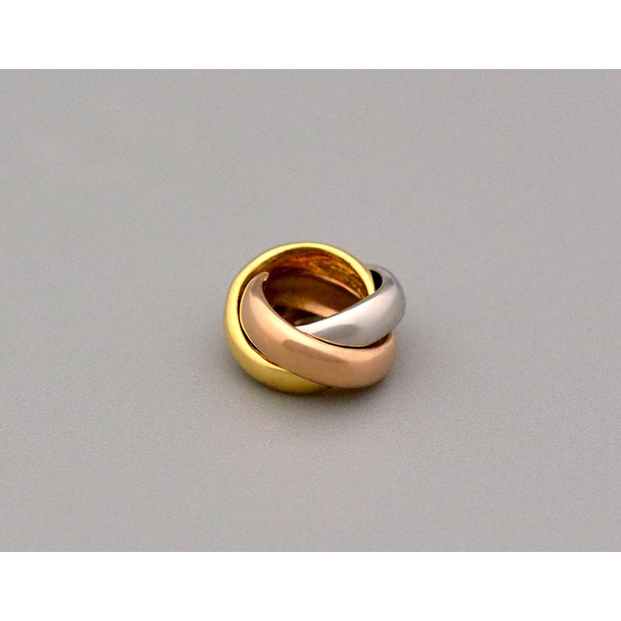 トリニティーベビーリングPT900K18プラチナピンクゴールドイエロー