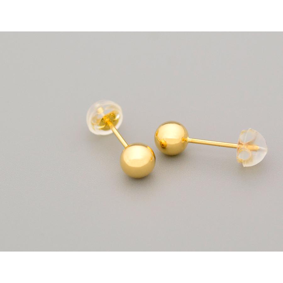 ボールタッドピアス5mmホワイトゴールド ピンクゴールド イエロー