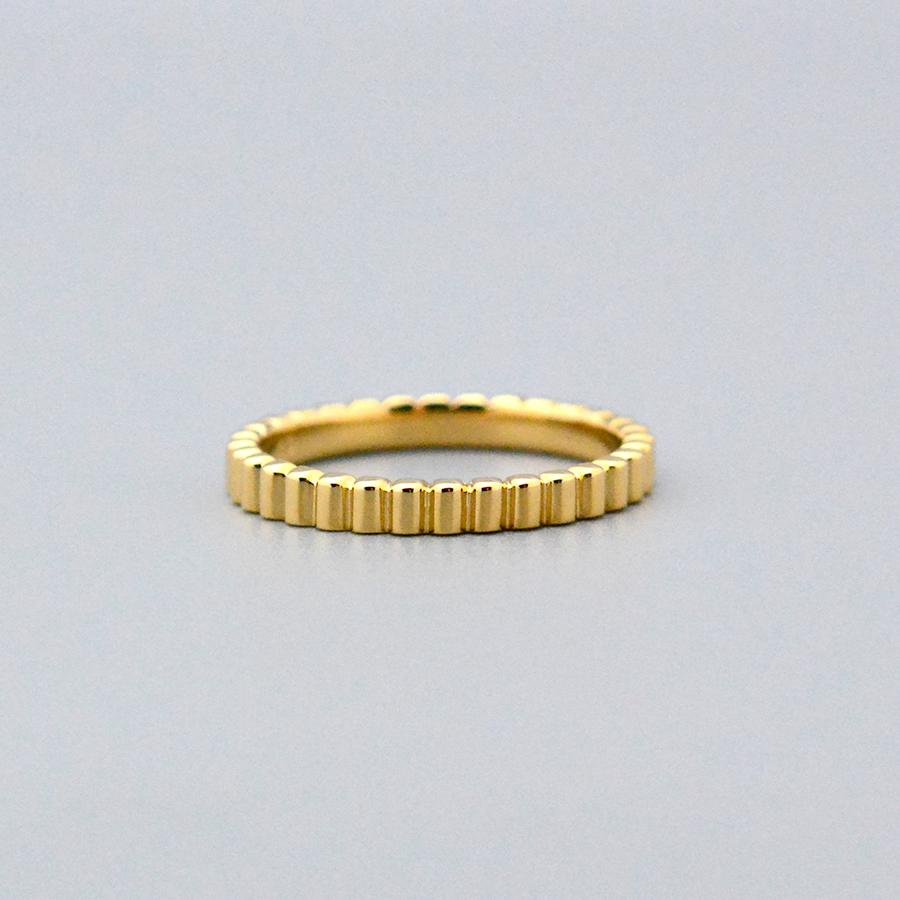 バレットカットフルエタニティーリング K18イエローゴールド ピンクゴールドの画像