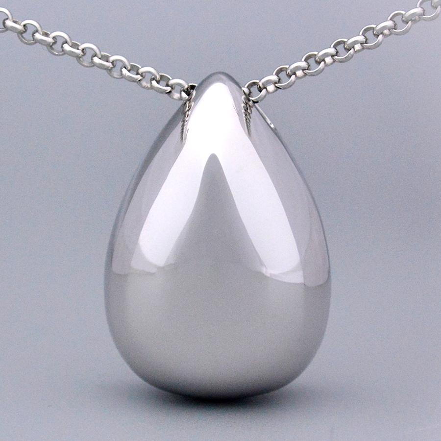 シルバー天然石ドロップペンダントネックレス ドロップペンダントロングネックレスsv925シルバーバックサイドスター