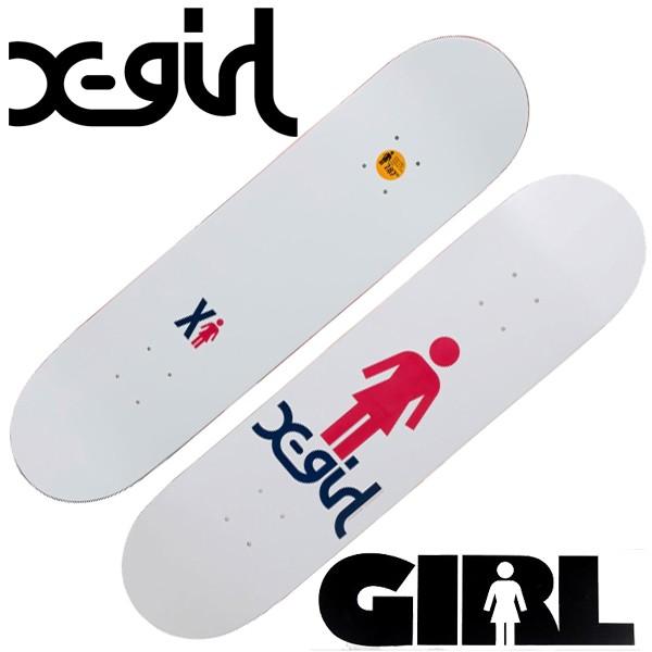 X-girl（エックスガール） X-girl×GIRL SKATEBOARDS DECK デッキ 板