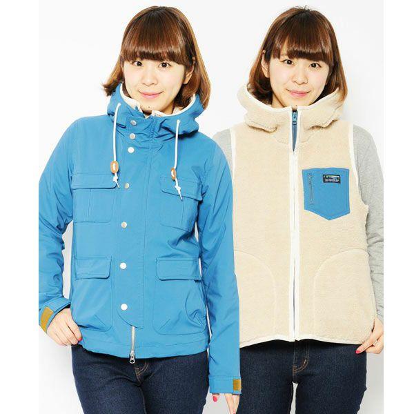 ジャケット・アウター x-girl  3WAY MOUNTAIN PARKA CAMO X-girl（エックスガール）の「3WAY MOUNTAIN PARKA CAMO