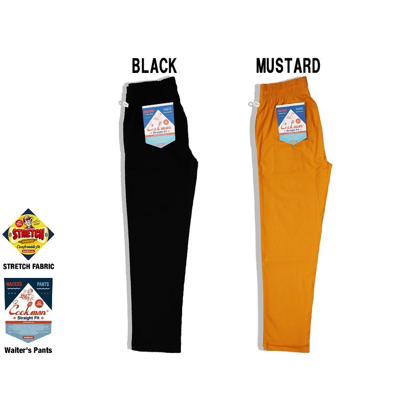 Cookman クックマン Waiter's Pants ウェイターズパンツ ユニセックス カジュアル ストレート フィット cookman