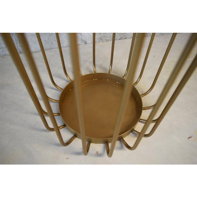 フラワーベース 花瓶 花器 アイアン ドライフラワー おしゃれ ゴールド アイアン花瓶 高さ51cm 金 ワイヤーベース L インダストリアル |  | 05