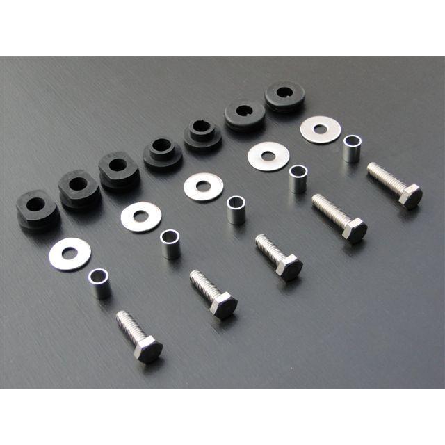 0034□CB400F/CB350F 純正リヤフェンダー用ボルト＆ゴム(社外