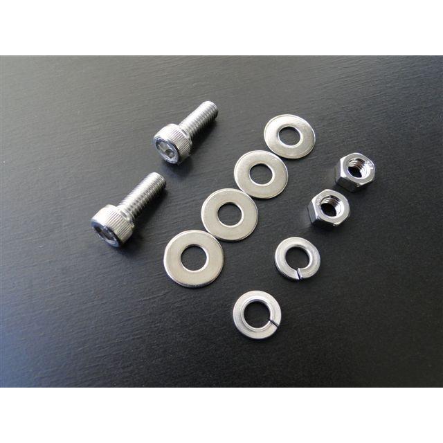 0072■ナンバープレート固定用ステンレスボルト(2本)キャップボルト | 