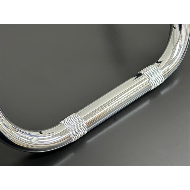 0111□ワルナベハン(高さ18cm幅44cm) ☆クロームメッキ : 絶版バイク