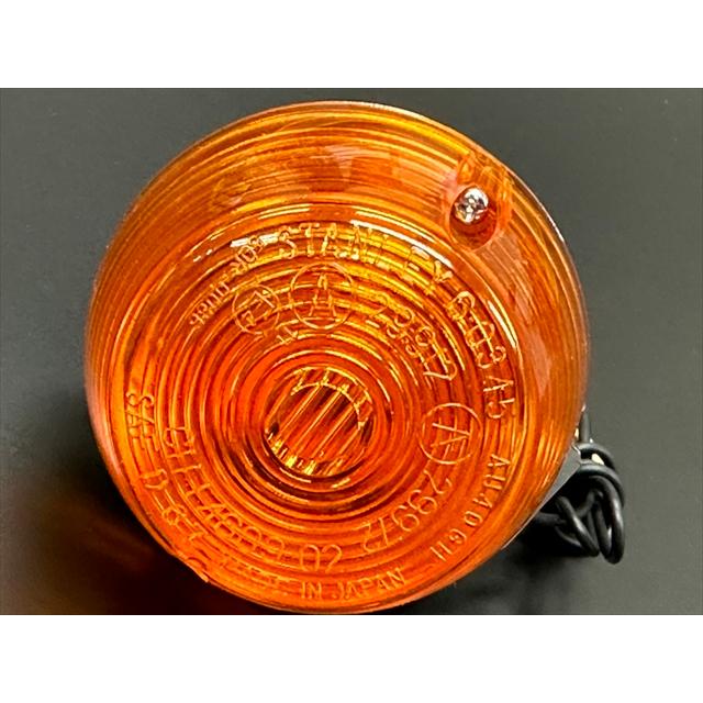 0372□CB400F/CB350F/CB750K0〜K6 純正レンズ付きオレンジウインカー